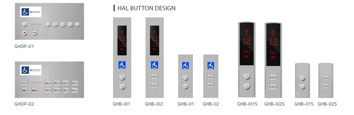 HAL BUTTON DESIGN · GHOP